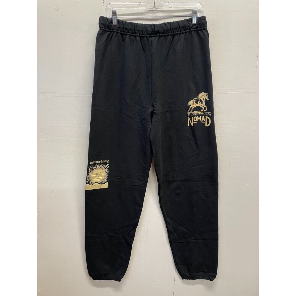 Nomad Men's Joggers Large Sweatpants Black Get Busy Living Streetwear NWOT